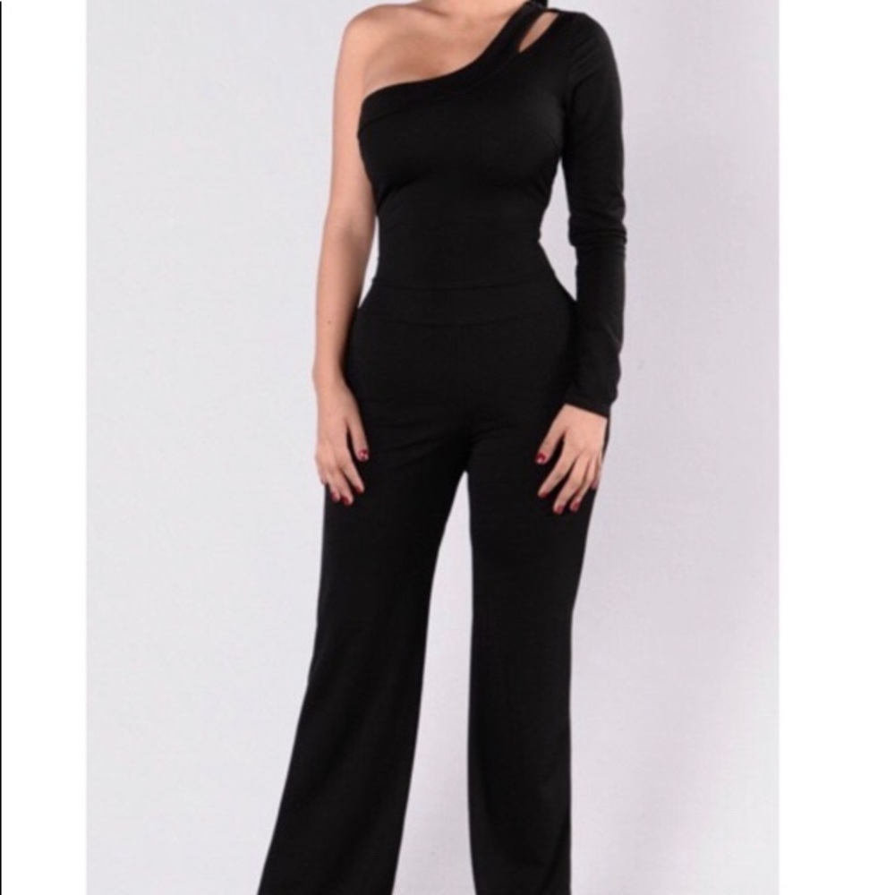 One Shoulder Romper